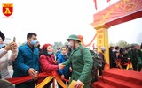Nụ cười của những tân binh Hà Nội trong ngày hội tòng quân